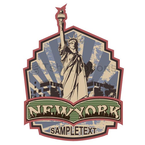 Statue of Liberty T-shirts Iron On Transfers N8086
